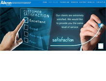Tablet Screenshot of aileronconsulting.com